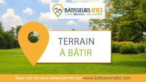 Terrain à bâtir de 1350 m² à CHAMPCEVINEL (24)